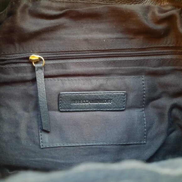 Rebecca Minkoff Bohemian Beaded Fringe Leather Embroidered Mirror Backpack - Picture 6 of 9